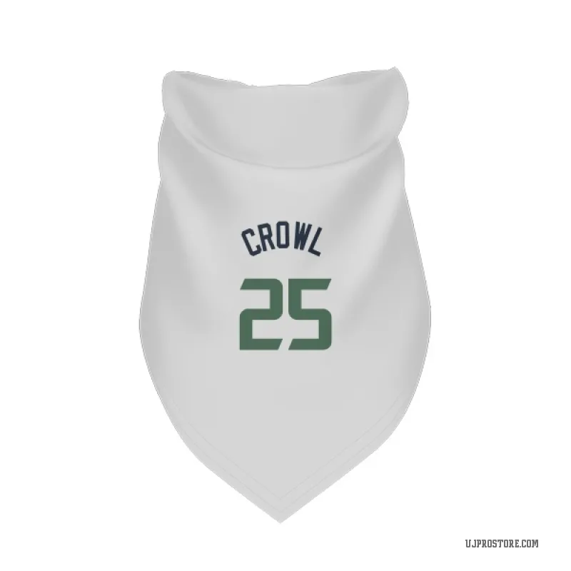 Steve Crowl  White Utah Jazz  Cat & Dog Pet Bandana