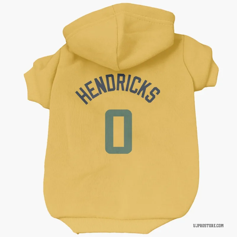 Taylor Hendricks  Gold Utah Jazz  Cat & Dog Pet Hoodie