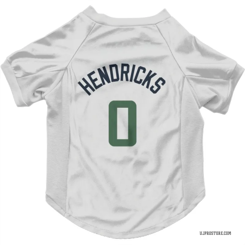Taylor Hendricks  White Utah Jazz  Cat & Dog Pet Jersey