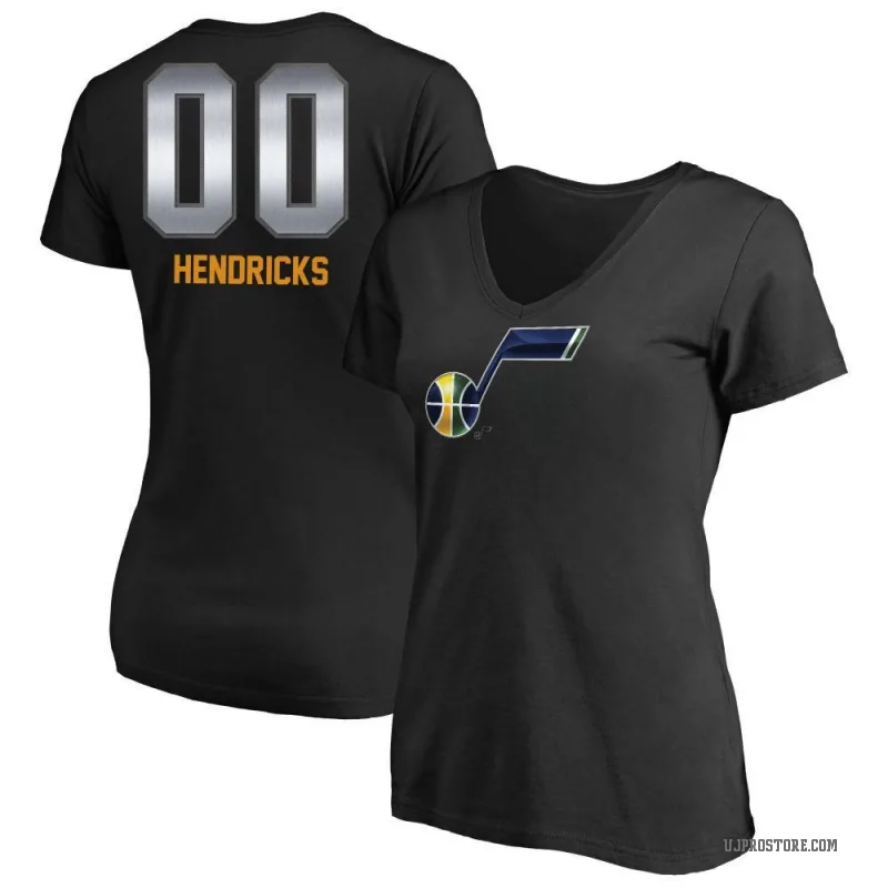 Taylor Hendricks Women's Black Utah Jazz Midnight Mascot T-Shirt