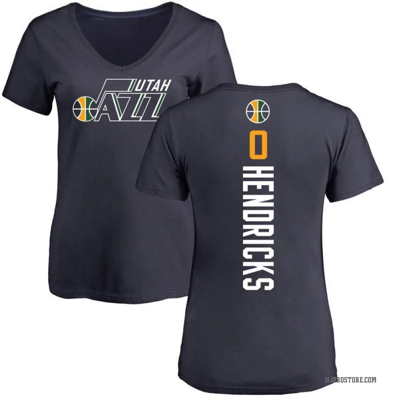 Taylor Hendricks Women's Navy Utah Jazz Backer T-Shirt
