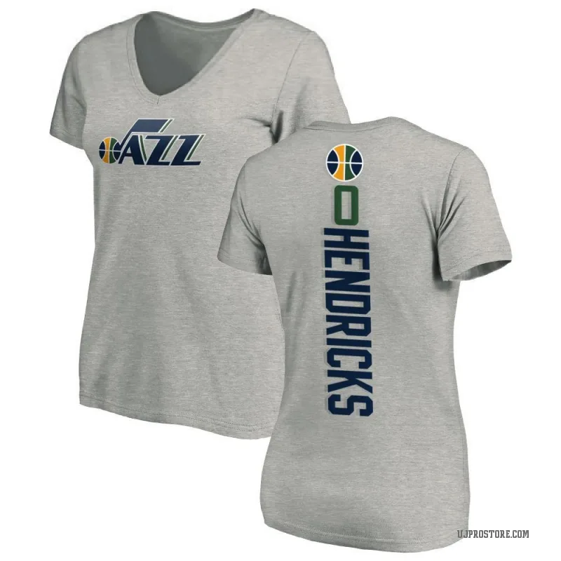 Taylor Hendricks Women's Utah Jazz Ash Backer T-Shirt