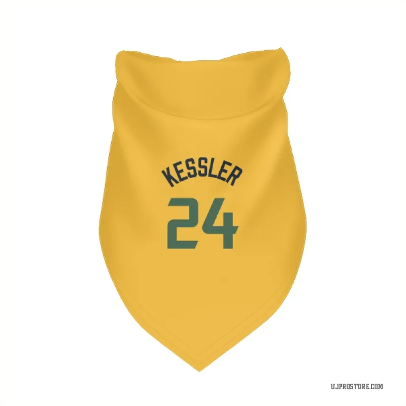 Walker Kessler  Gold Utah Jazz  Cat & Dog Pet Bandana