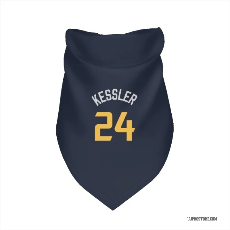 Walker Kessler  Navy Utah Jazz  Cat & Dog Pet Bandana
