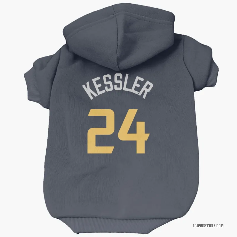 Walker Kessler  Navy Utah Jazz  Cat & Dog Pet Hoodie