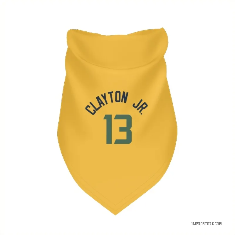 Walter Clayton Jr.  Gold Utah Jazz  Cat & Dog Pet Bandana