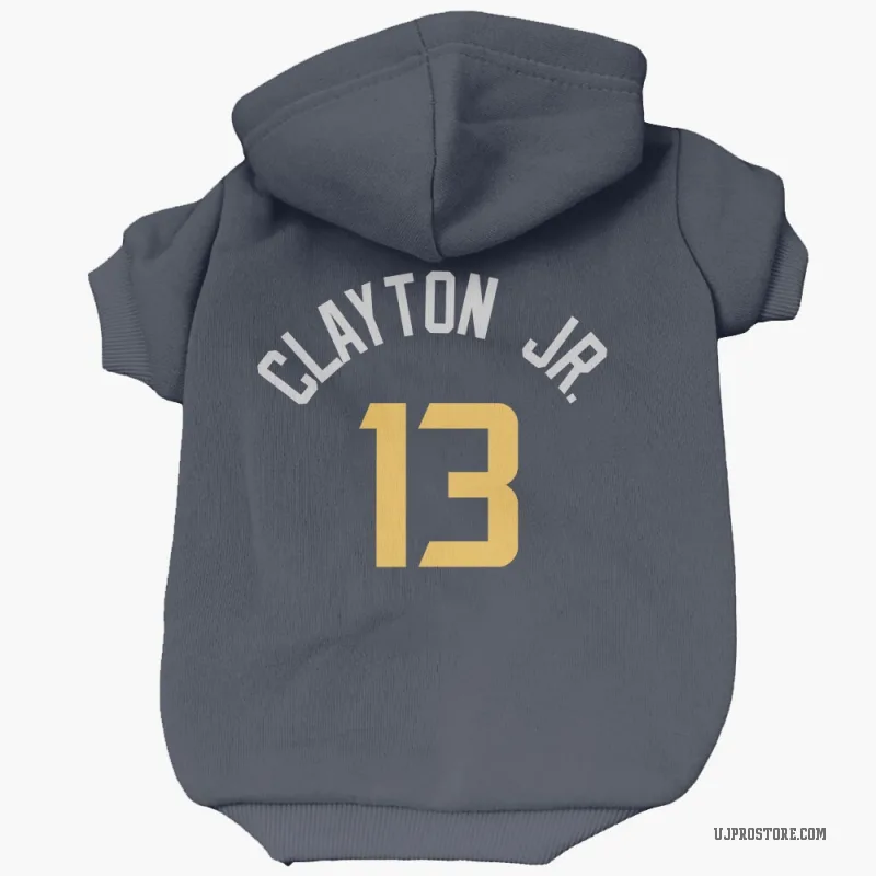 Walter Clayton Jr.  Navy Utah Jazz  Cat & Dog Pet Hoodie