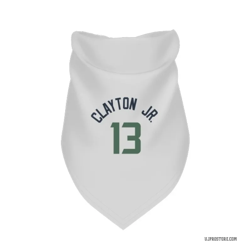 Walter Clayton Jr.  White Utah Jazz  Cat & Dog Pet Bandana