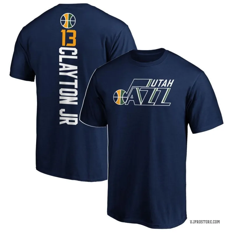 Walter Clayton Jr. Youth Navy Utah Jazz Backer T-Shirt
